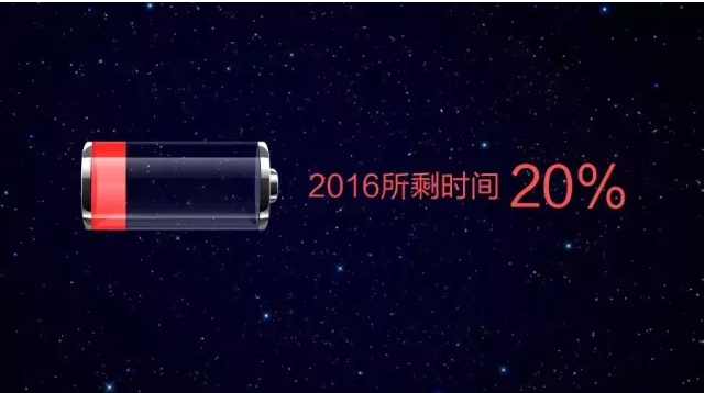 2016年,你的时间真的只剩20%了吗?